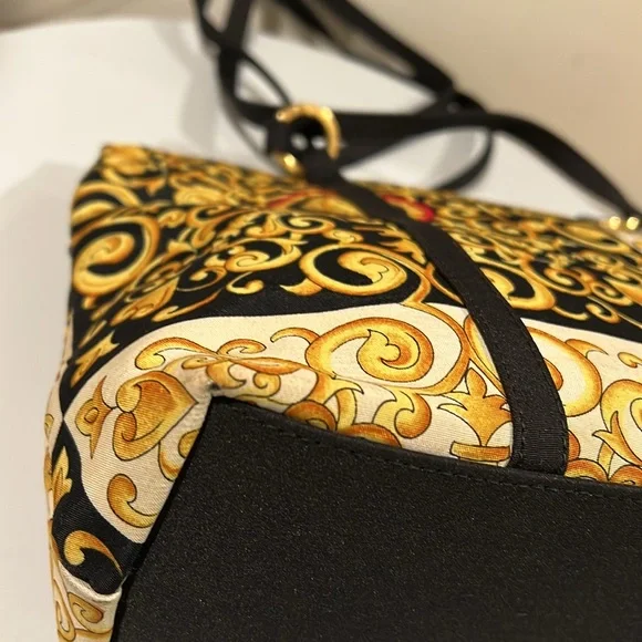 Versace Baroque Fabric Tote Bag EUC - Picture 15 of 15